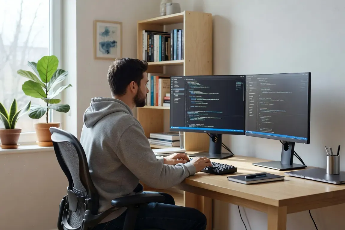 Développeur en télétravail interview expérience 2026